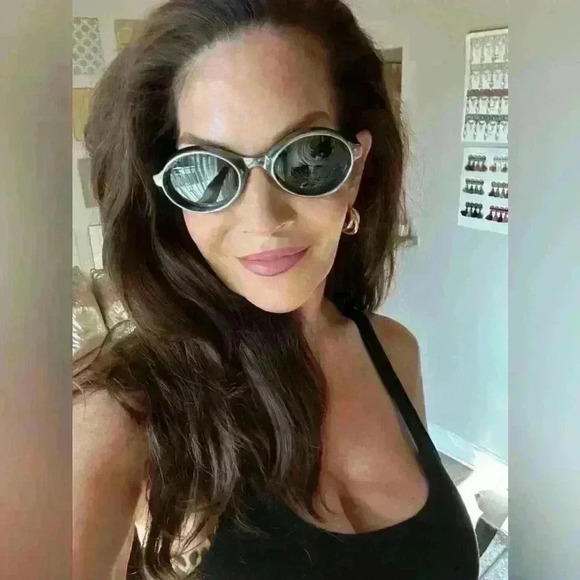 Vintage 80s Cat Eye Ellen Tracy with case - Picture 3 of 6